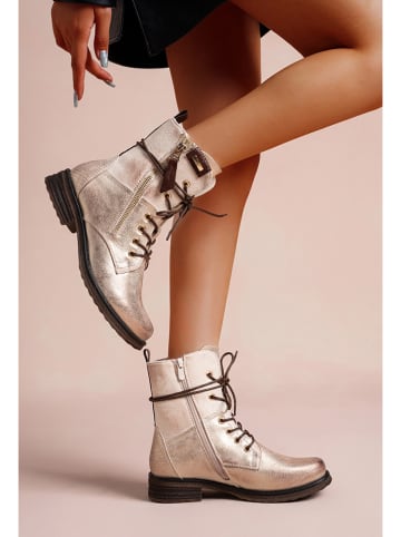 Foreverfolie Boots in Gold