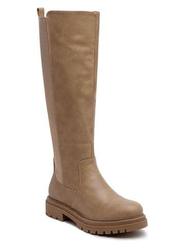 Foreverfolie Stiefel in Khaki