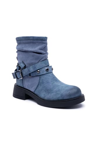 Foreverfolie Boots in Blau