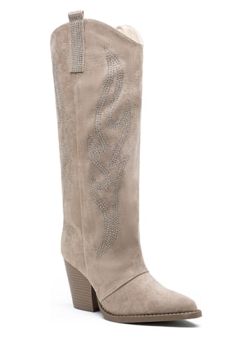 Foreverfolie Stiefel in Khaki