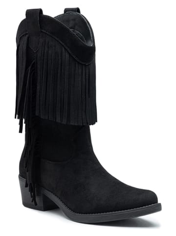 Foreverfolie Enkellaarzen zwart