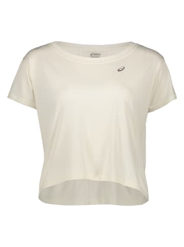 asics Functioneel shirt "Nagare" crème