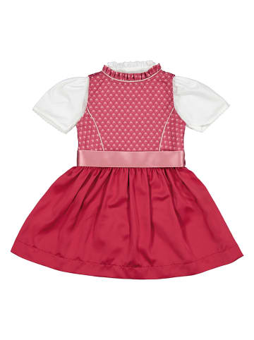 Isartrachten Dirndl in Rot