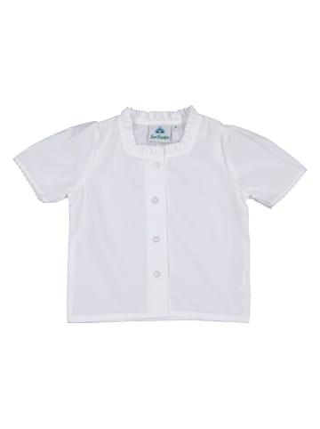 Isartrachten Dirndlbluse in Weiß