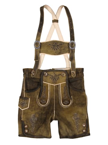 Isartrachten Lederhose in Hellbraun