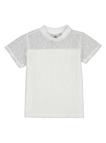 Isartrachten Trachtenbluse in Weiß