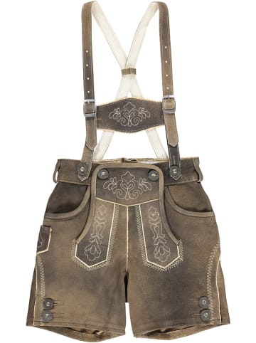 Isartrachten Lederhose in Braun