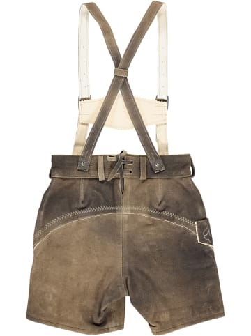 Isartrachten Lederhose in Braun
