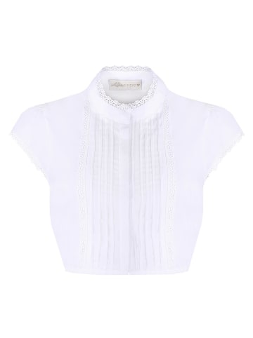 Alpenherz Dirndlbluse "Isabell" in Weiß