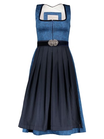 Schmuckstück by Alpenherz Dirndl "Greta" in Blau/ Dunkelblau