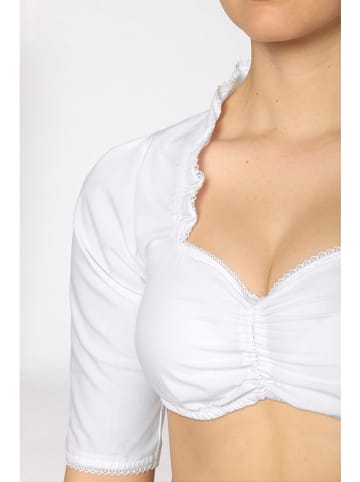 Stockerpoint Dirndlbluse in Weiß