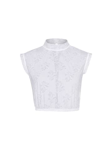 Melega Dirndlbluse ''Rose'' in Weiß