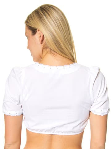 LEKRA Dirndlbluse "Carolin" in Weiß