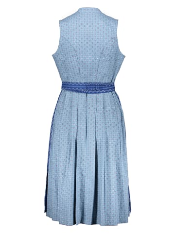 Almsach Dirndl in Hellblau/ Blau