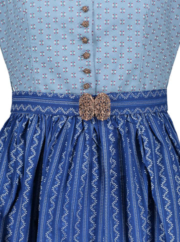 Almsach Dirndl in Hellblau/ Blau