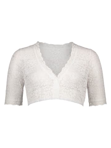 Almsach Dirndlbluse in Weiß