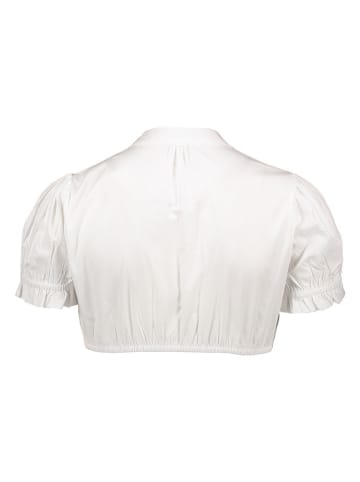 Almsach Dirndlbluse in Weiß