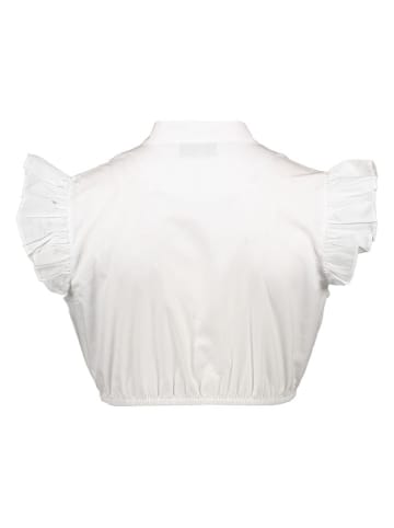 Almsach Dirndlbluse in Weiß