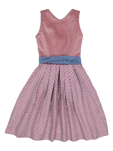 Alpenfee Dirndl ''Sissi'' in Rosa/ Blau