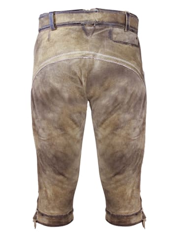 Edelnice Lederhose "Valentin" in Hellbraun