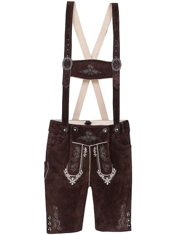 Edelnice Lederhose in Braun