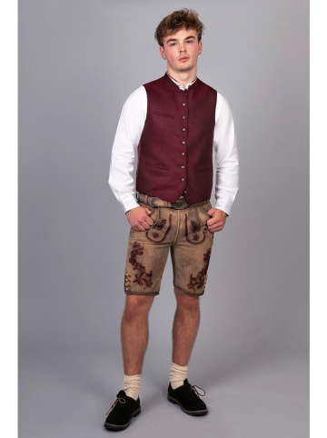 Edelnice Lederhose "Emil" in Hellbraun