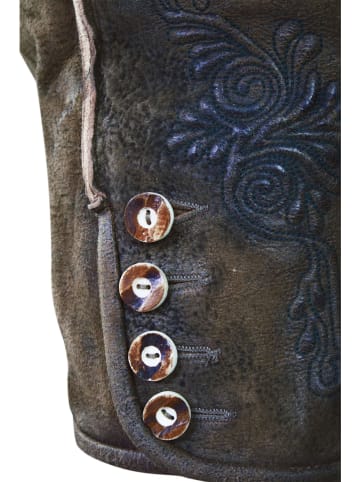 Edelnice Lederhose "Leon" in Braun