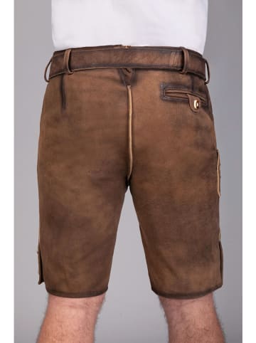 Edelnice Lederhose "Markus" in Braun