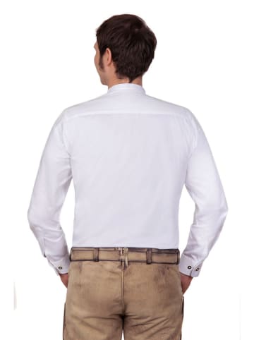 Edelnice Trachtenhemd "Peter" in Weiß