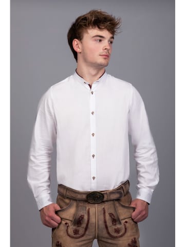 Edelnice Trachtenhemd "Simon" in Weiß