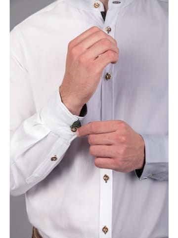 Edelnice Trachtenhemd "Simon" in Weiß