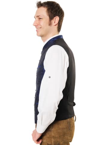 Edelnice Trachtenweste "Konstantin" in Blau