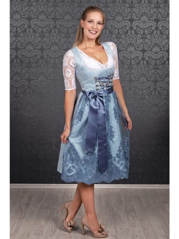 Edelnice Dirndl "Chloe" in Hellblau/ Blau