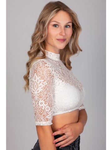 Edelnice Dirndlbluse "Sissi" in Creme
