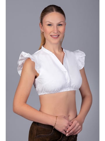 Edelnice Dirndlbluse "Eva" in Weiß