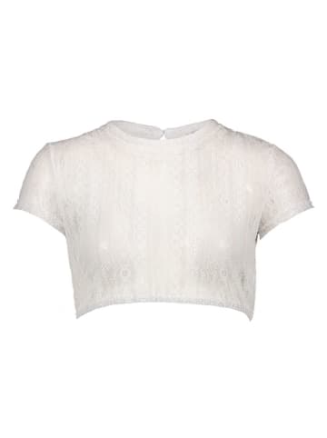 Turi Landhaus Dirndlbluse in Weiß