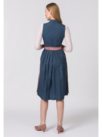 Stockerpoint Dirndl "Marina" in Dunkelblau/ Rosa