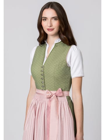 Stockerpoint Dirndl "Natalie" in Grün/ Rosa