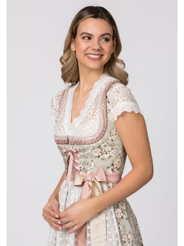 Stockerpoint Dirndl "Siloh" in Hellgrau/ Rosa