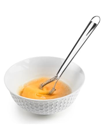 Ibili 2-delige set: Roestvrijstalen eiergarde - (L)20,5 cm