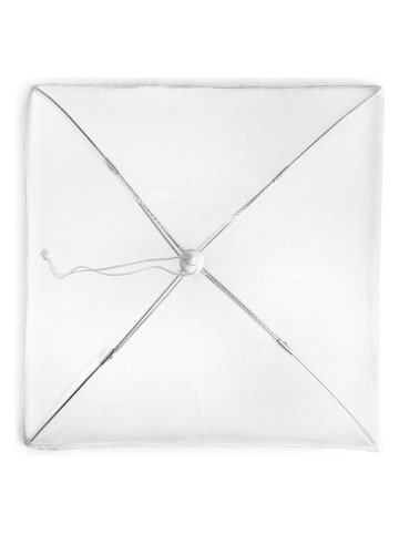 Ibili Osłona w kolorze białym - 34 x 34 cm