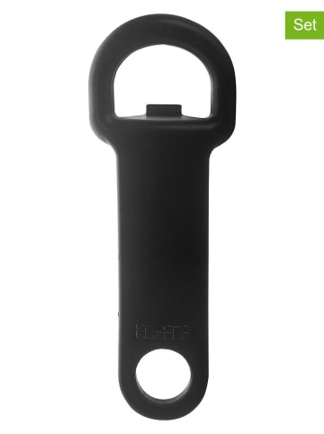 Ibili 2e-Set: Glasöffner in Schwarz - (L)14 cm