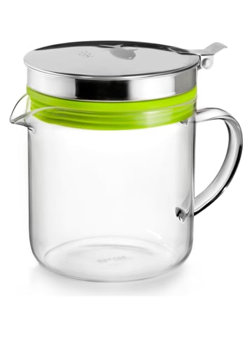 Ibili Oliezeef ''Fish'' zilverkleurig/groen - 500 ml