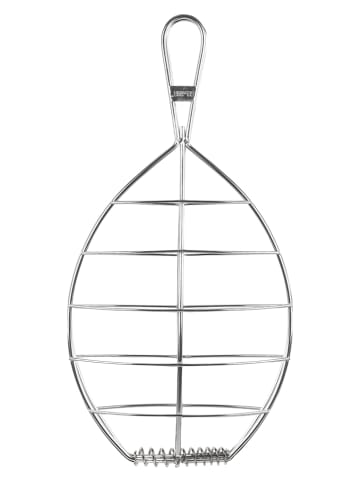 Ibili Edelstahl-Fischbräter - (L)42 x (B)30 cm