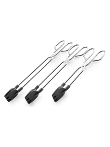 Ibili Keukentang zilverkleurig/zwart - (L)30 cm