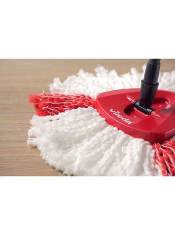 Vileda 2-delige set: vervangende dweilen "Turbo" wit - 2x 2 stuks