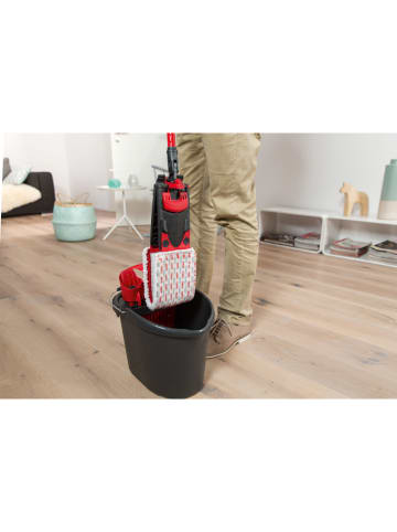 Vileda Bodenwischer-Komplettset "Ultramat" in Schwarz/ Rot