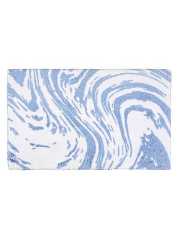 Egeria Badvorleger "Marble" in Blau/ Weiß
