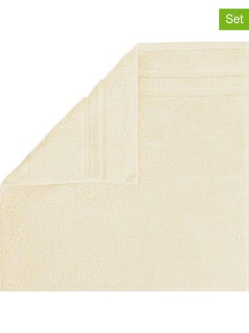 Egeria 3er-Set: Waschhandschuhe in Creme