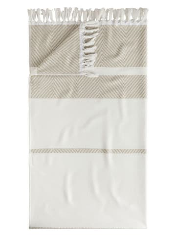 Egeria Ręcznik "Pestemal" w kolorze kremowo-beżowym do sauny